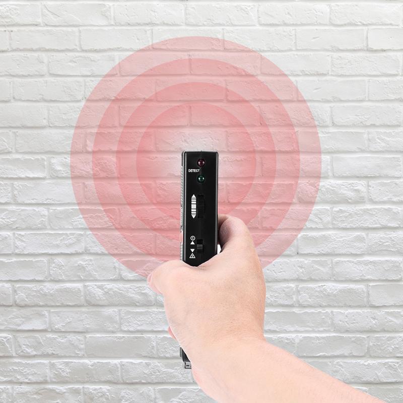 Wpp123 Detector de Metal de Pared de Alta Sensibilidad Escáner Portátil de Sensibilidad Ajustable Para Cableado de CA Tuberías y Detección de Metal