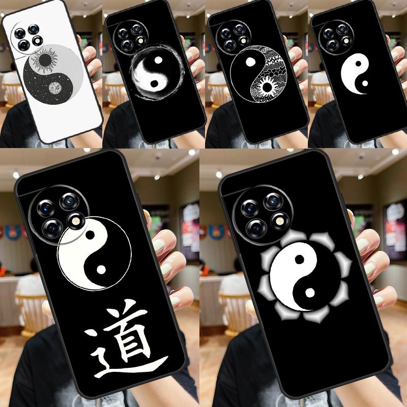 Eight Diagrams Taiji Yin Yang Case For OnePlus Nord CE 4 3 2 Lite N10 N20 N30 OnePlus 12 11 9 10 Pro 10T 9R 10R 12R Cover