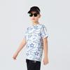 Summer Kids Sports Half Sleeve T-shirt Boys and Girls Full Printed XINGX Breathable Quick-Drying Tops Children's Mesh Short Sleeve
