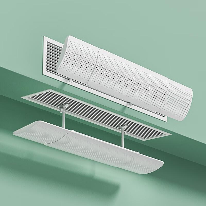 Adjustable Central Air Conditioner Wind Deflector