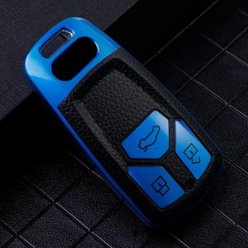 New Soft TPU Car Remote Key Case Cover Shell For A1 A3 A4 B9 A5 A6 Q3 Q5 4M Q7 TT TTS RS Coupe Protector Holder Fob Accessories