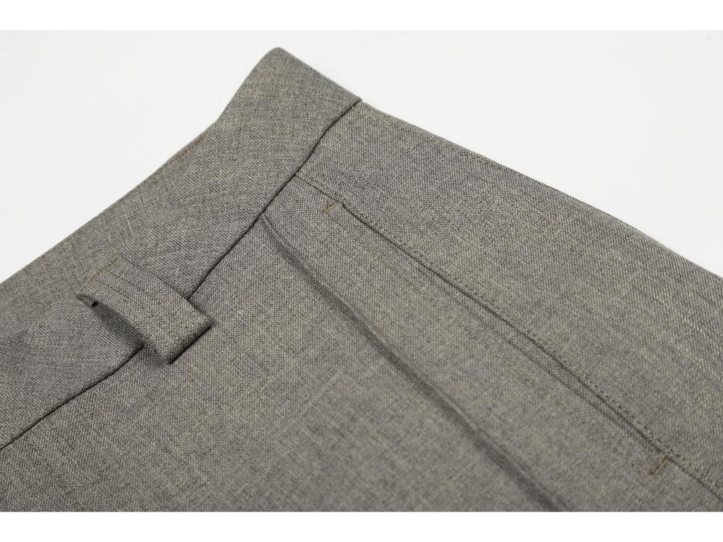 Lu Sheng Unisex Retro Wide-Leg Pleated Suit Pants - Stylish, Casual & Comfortably Draped Design