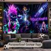 League of Legends Personalized Tapestry Support Custom Name, Wall Art Home Decoration