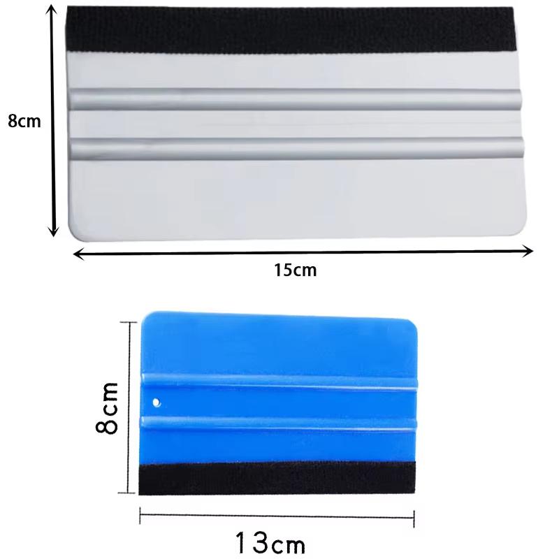 Car Vinyl Scraper Vehicle Window Tint Film Wrapping Squeegee Applicator Tool Auto Styling Felt Edge Vinyl Squeegee