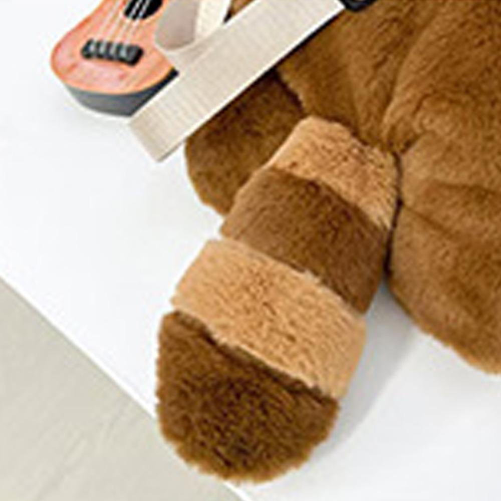 Plush Animal Raccoon Plush Bag Large Capacity Sleepy Doll Bag Little Panda Backpack Doll Women