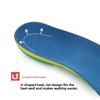 Arch Sports Full Pad for Men and Women Shock Absorption and Breathability, Arch Flat Foot Support Insole Casual Pad