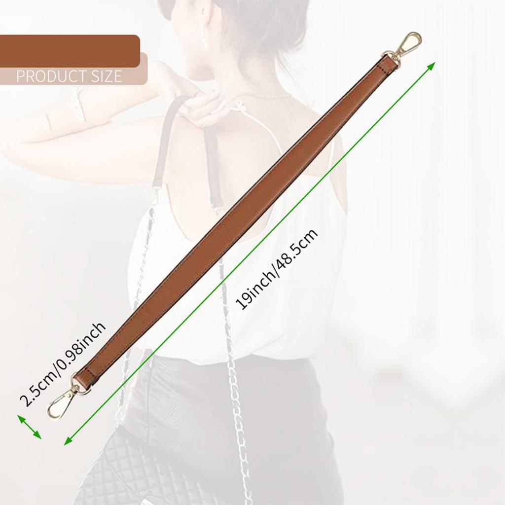 Removable Short Handle Handbag Practical PU Leather Detachable Shoulder Strap Replacement Lightweight Everyday Use