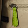 Used Jet Set Medium Pocket Daypack (11974) 35T4STTB2L 7927 Calfskin Unused Logo Lime Women's from Japan AUTHENTIC
