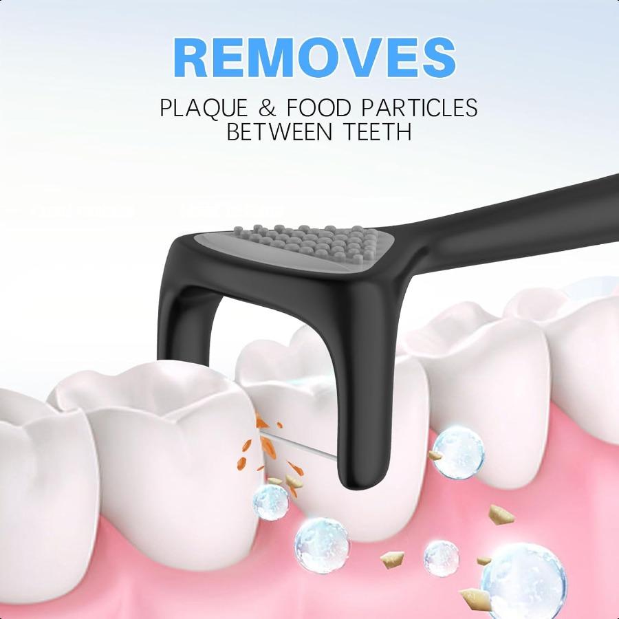 

Сменные насадки для флоссера 50 головок зубной нити Многоразовая плетеная зубная нить Зубная нить без PFAS и невощеная Зубная нить для электрического флоссера Сменные насадки для зубной нити T United States