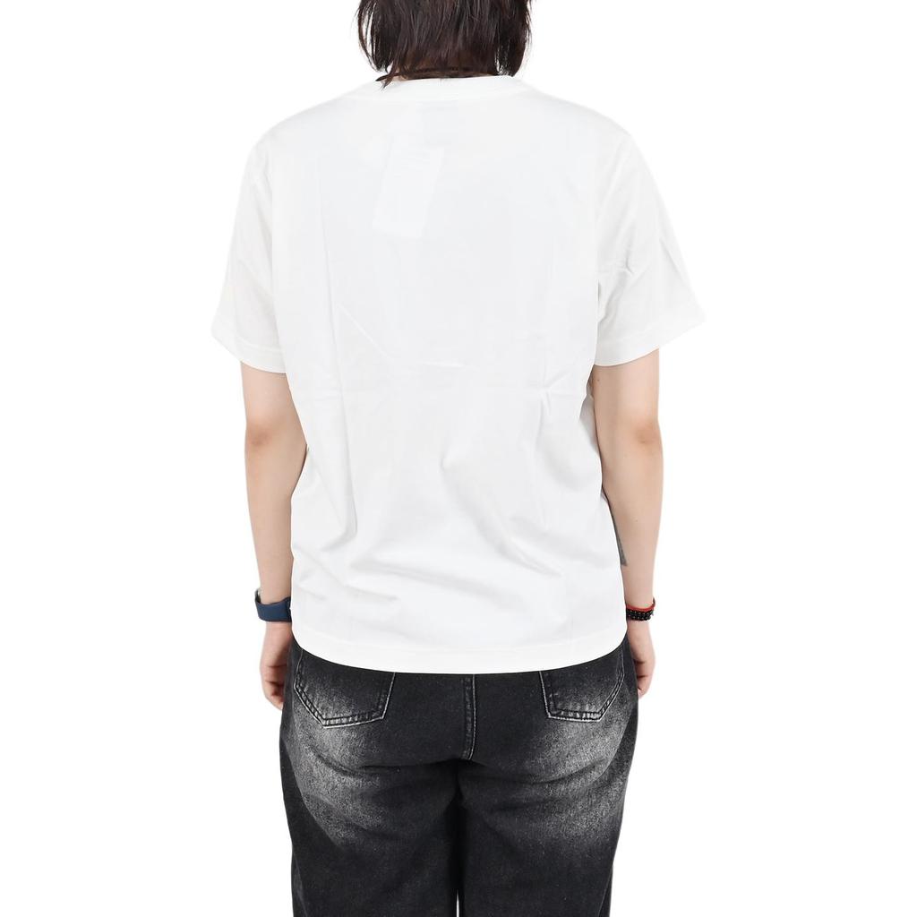 New Balance T Shirts Women's Ivory White Crew Neck Moderate Other NEF31292-IV