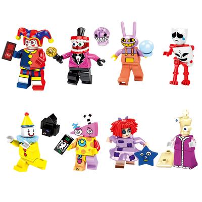 Anime The Amazing Digital Circus Bausteine Pomni Ragatha Gangle Zooble Kaufmo Niedliche Dekoration Modell Spielzeug Kind Weihnachtsgeschenk