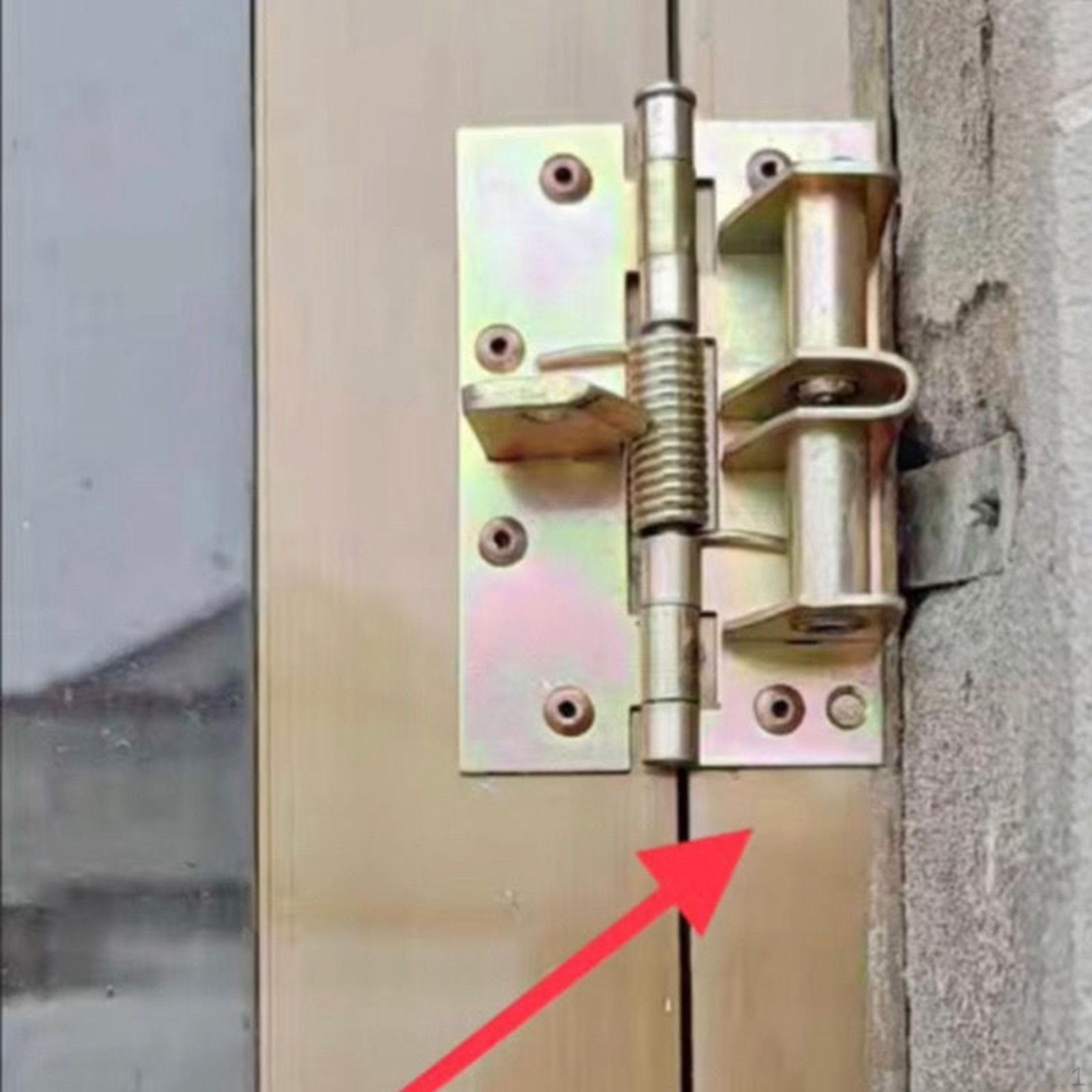 Регулируемая пружинная дверная петля для плавного Gold