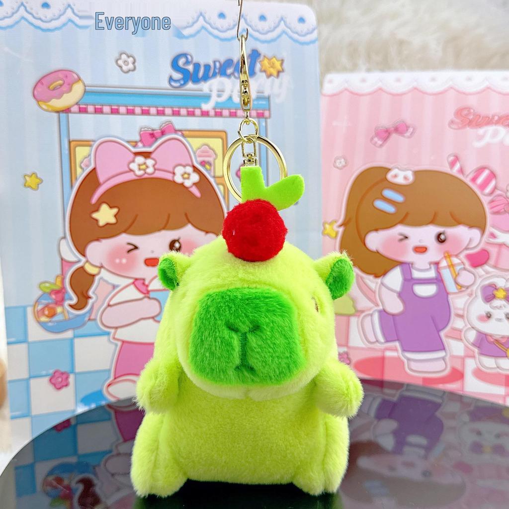 Guinea Pig & Capybara Plush Doll Keyring Backpack Charm