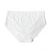 Women Plus Size Daily Panties Breathable Comfortable Middle Waist Half-Transparent Brief 0Xl - 5Xl - 6003