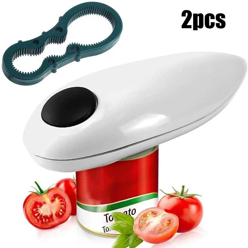 One Touch Can Opener Electric Can Opener Electric Can Opener Automatic Jar Bottle Machine Portable Kitchen Opening Opener Tool
