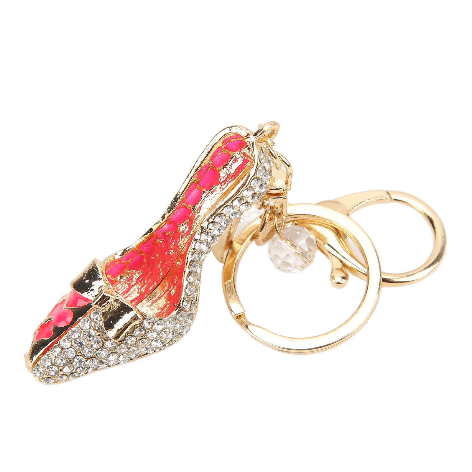 

Брелки женские на высоких каблуках в форме компактного элегантного стиля подвеска для украшения сумки розовый розовый