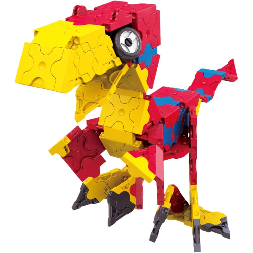 Yoshiritsu LaQ Dinosaur World Tyrannosaurus Building Set Educational Toy for Kids