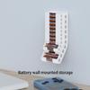 Modern Battery Storage Holder for AAA&AA Keep Batteries Secure and Ready To Use