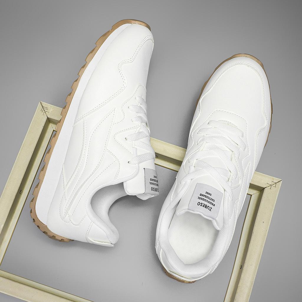 New Breathable Men's Fashion Shoes Versatile Summer Casual Forrest Gump Shoes Men's Sports Running Shoes White Sports Shoes