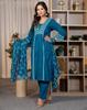 Women Cotton Designer Kurta Pant Dupatta Set Indian Bollywood Top Tunic Kurti Salwar Suit
