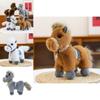 Plush Pony Toy With Pp Cotton Filling For Children Gift And Decor