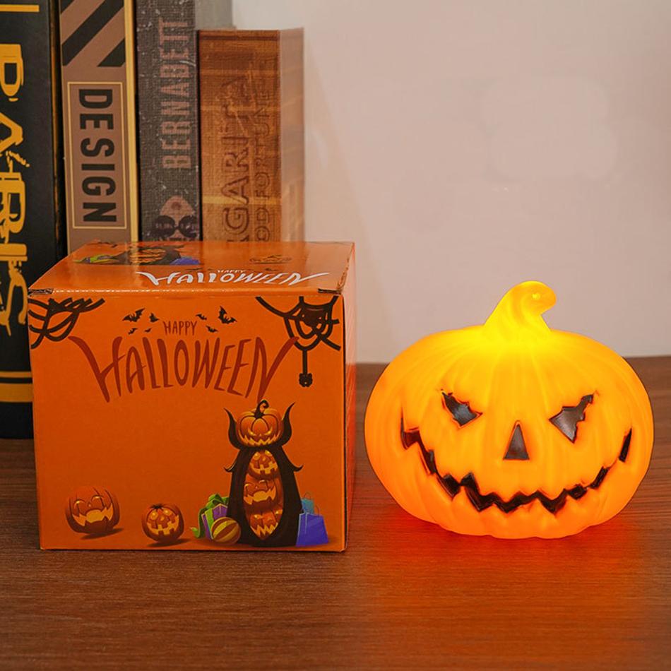 Spooky Holiday Decorations Led Candle Light Vintage Witch Castle Pumpkin Ghost Hanging LED Lantern Lamp Haloween Party Decoration