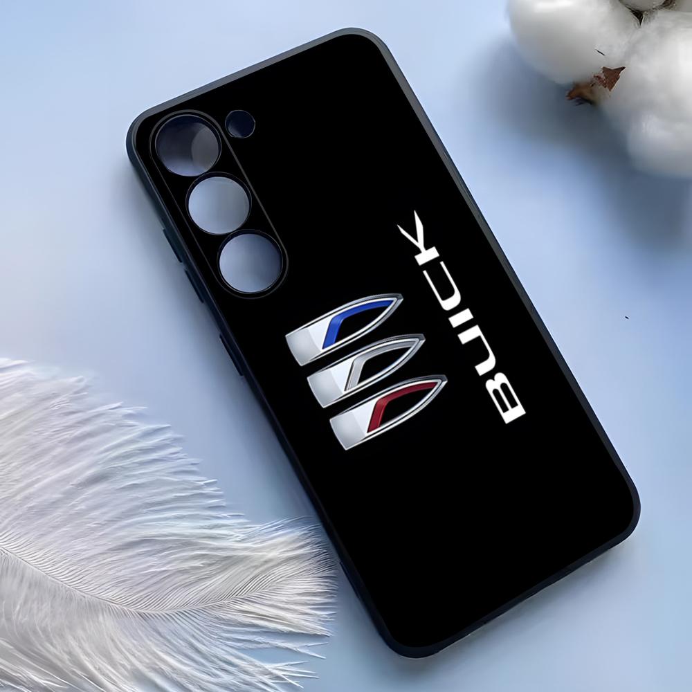 Buick Car Logo Phone Case For Samsung S25 Ultra S24 S23 S22 S21 S20 Plus Fe Galaxy A54 A53 A34 A25 Silicone Cover