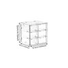 1pc drawer style 6-grid/9-grid/12 grid bracelet jewelry storage box desktop jewelry stationery lipstick dustproof storage box