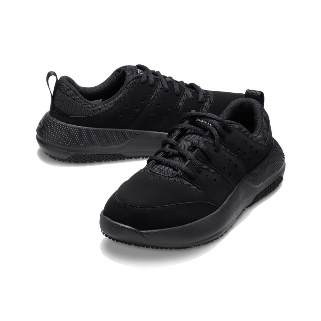 Crocs Na Czas Okrągły Nosek Wygodne Buty Codzienne Buty Unisex Czarny 209475-0WC