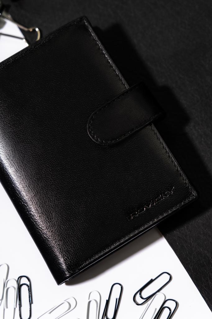 Men's Leather Wallet 324L-GA-BL-2914 Black