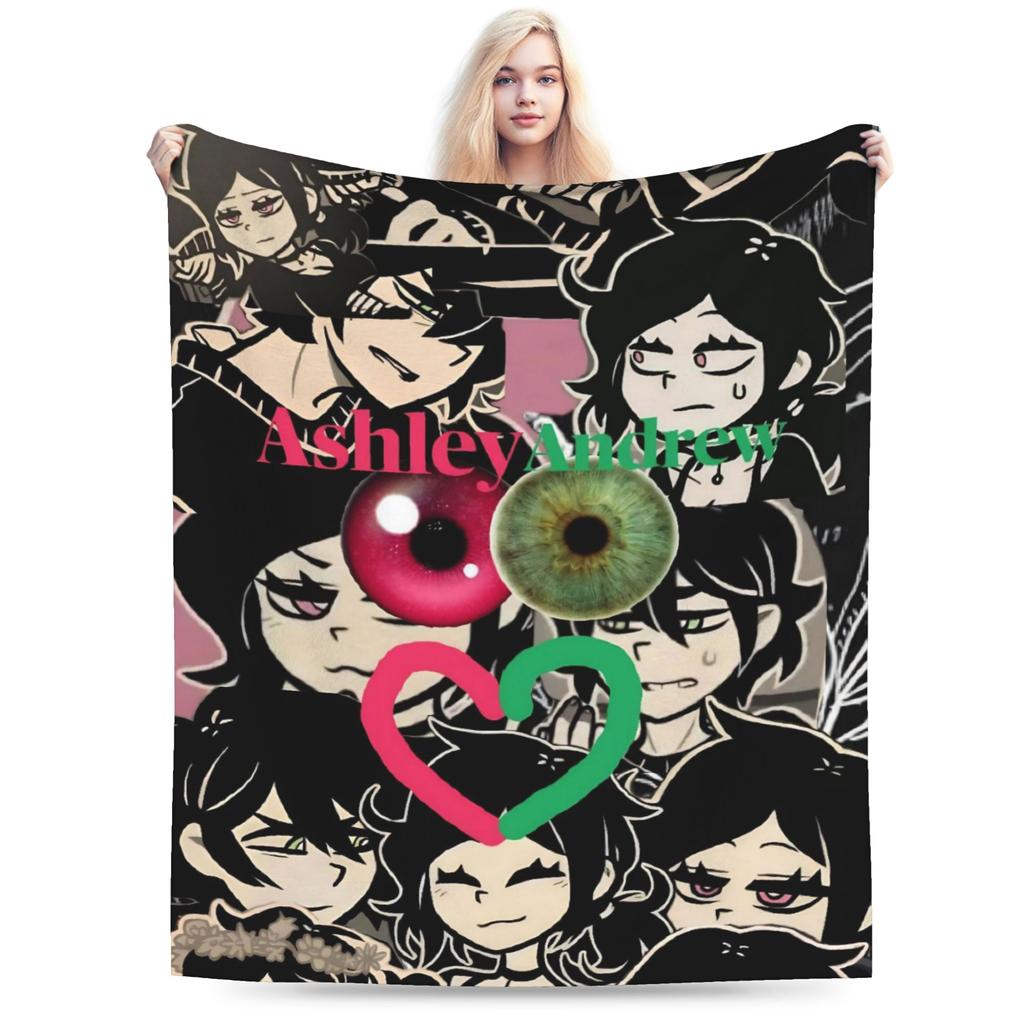 Der Sarg von Andy und Leyley Spiele Decken Super Weich Fleece Gemütlich Geschenke Überwurf Decke Bettbezug