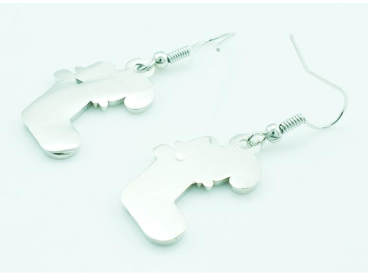 2018 Christmas Striped Earrings - European & American Style