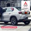 Naklejka na przednią szybę Static Cling Naklejki zewnętrzne na samochód do Outlander Lancer ASX Pajero L200 Triton YG2