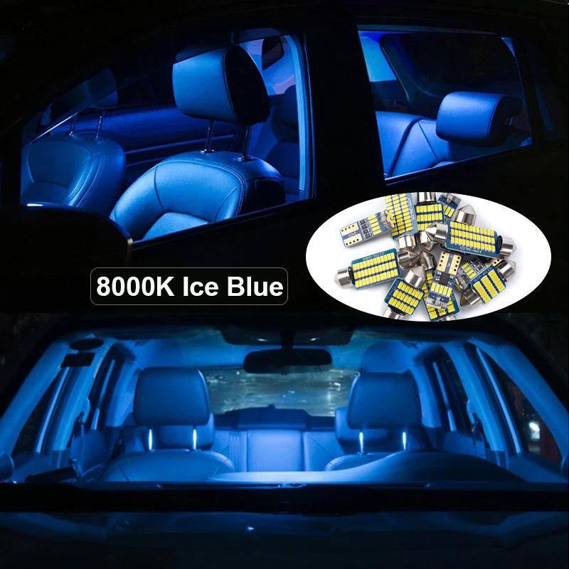 13Pc Canbus Car LED Interior Map Dome Door Light For Renault Clio 3 III MK3 2006 2007 2008 2009 2010 2011 2012 Reading Bulb Set