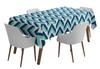 Vargottam Indoor Outdoor  Tablecloth  58x102 Inch  Rectangle  Tablecloth Waterproof Patio  Table  Cloths- Spring Summer  Table