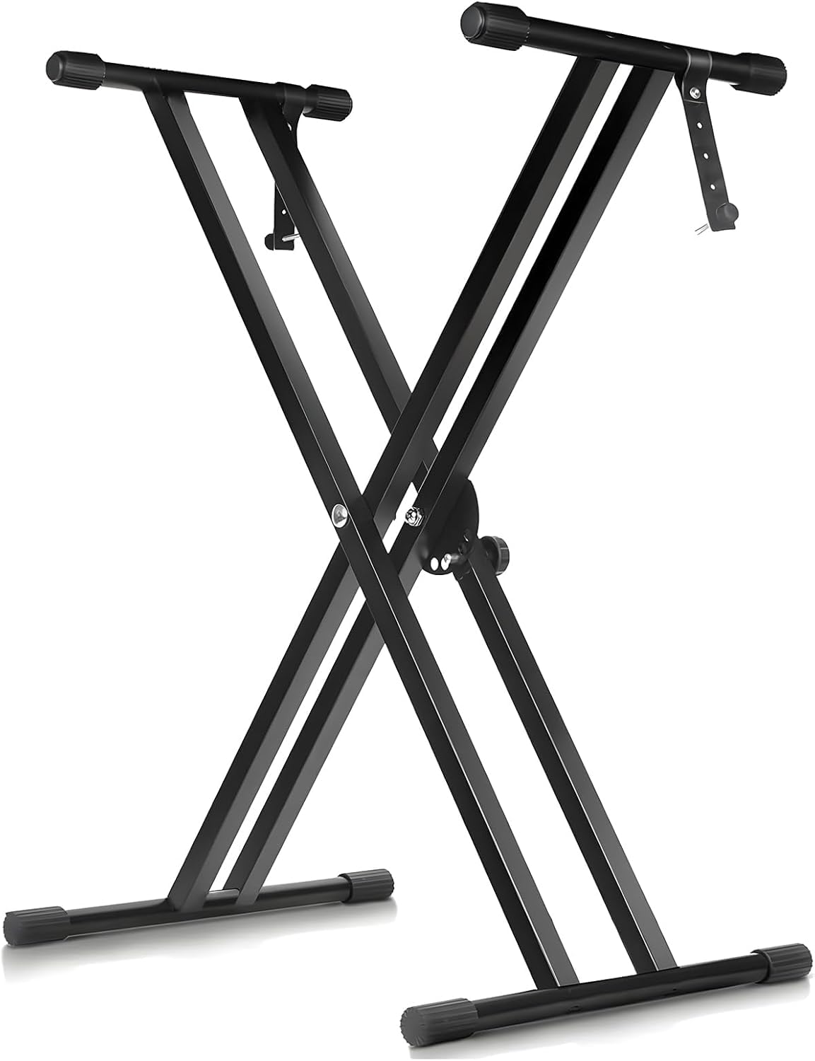 KAKETE Keyboard Stand X-Type, 7-Stage Height Adjustment (32-96cm), Electronic X-Piano Stand, Keyboard Stand, Keyboard Tray, Synthesizer Stand, Foldabl