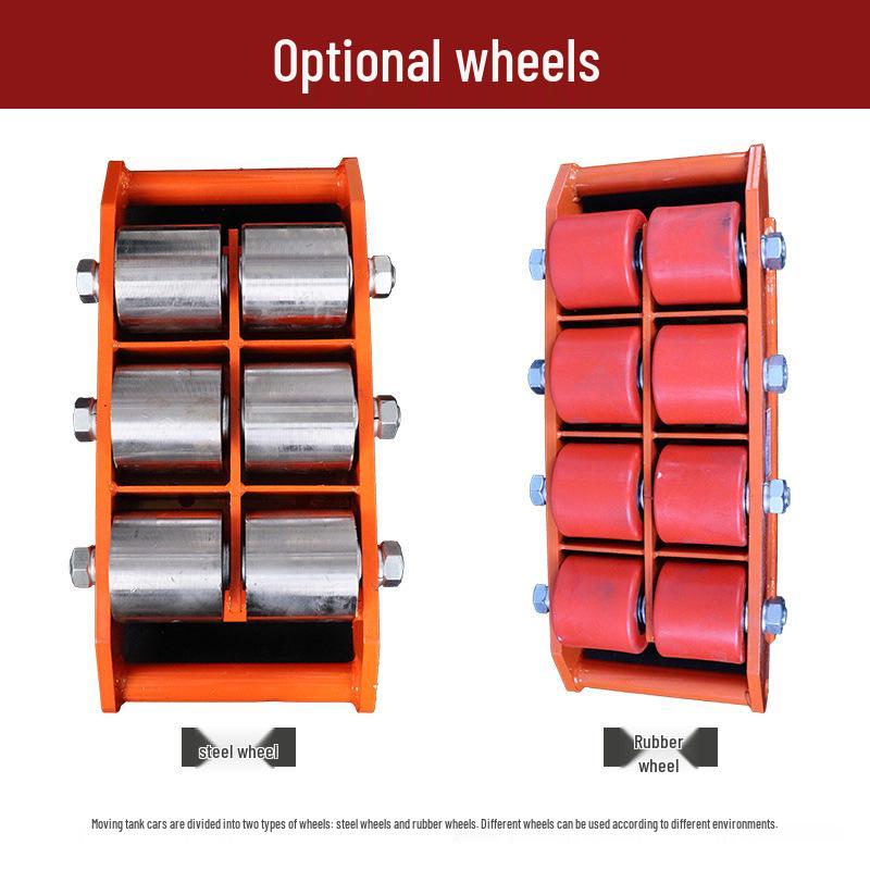 360° Rotating Tank Car Pallet Jack & Heavy Lifting Tool