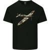 A Supermarine Spitfire Fying Solo Mens Light Cotton T-Shirt