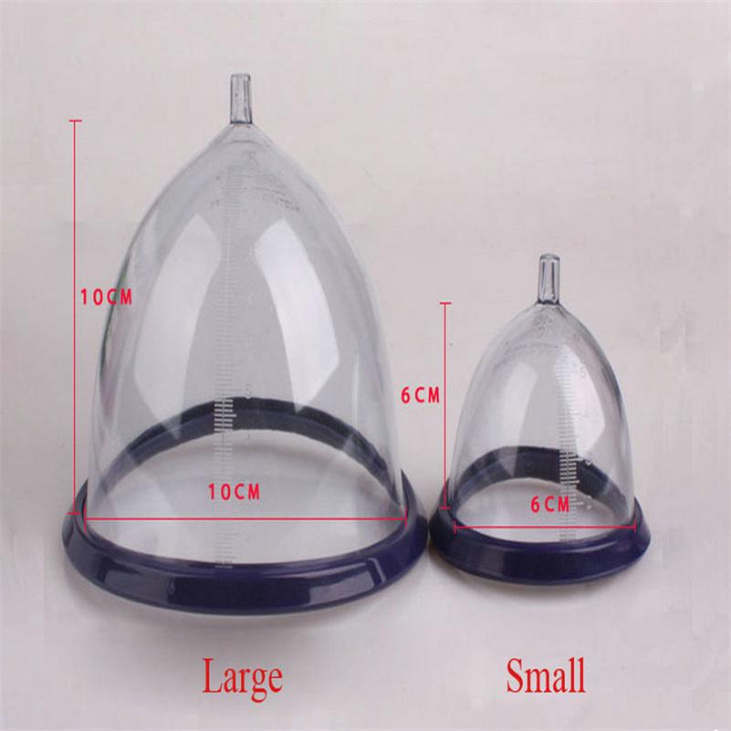 Breast Enhancement Vacuum Suction Cup for Increased Size