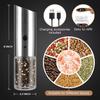 Adjustable Transparent USB Rechargeable Electric Pepper Grinder