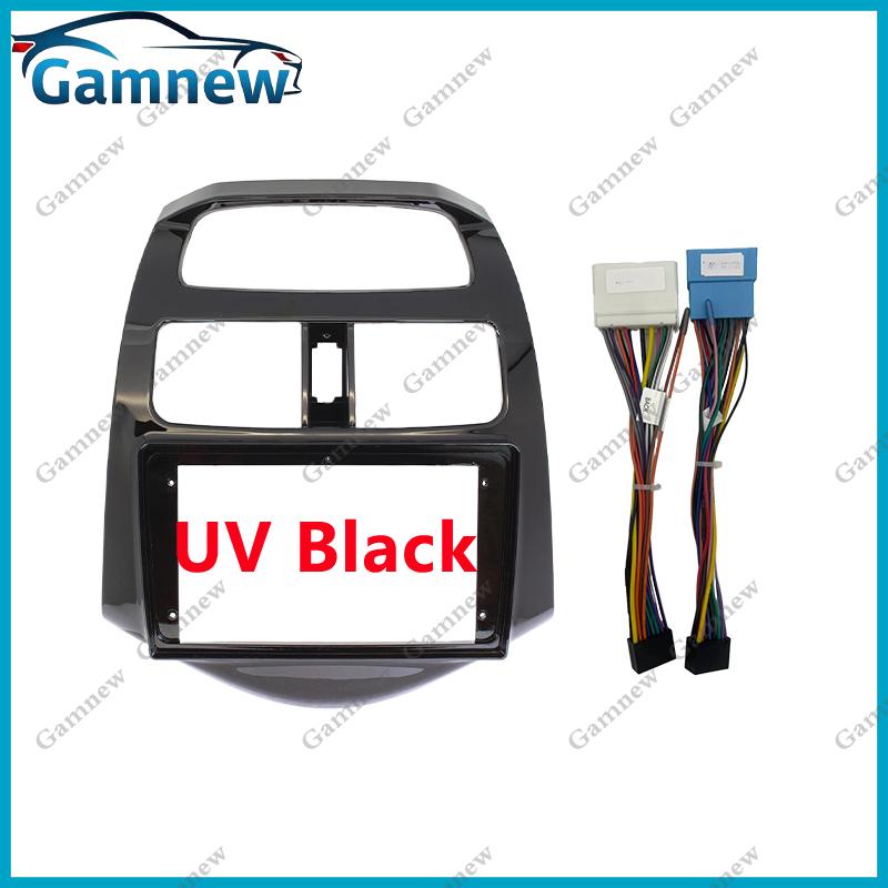 9 Inch Car Frame Fascia Adapter Android Radio Dash Fitting Panel Kit For Chevrolet Spark Daewoo Matiz 2009-2016