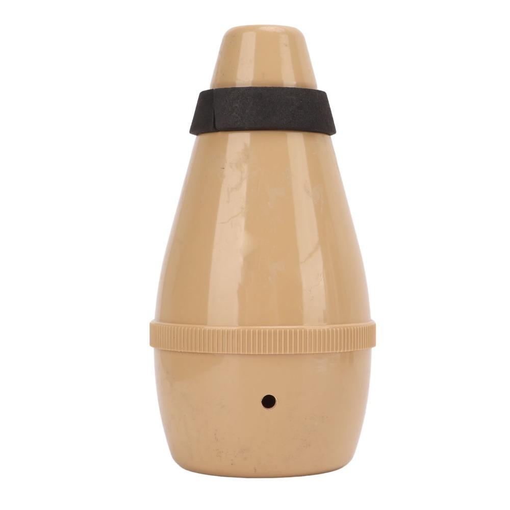 ABS Material Trumpet Practice Mute Wood Color Trumpet Straight Mute  For Trumpet Practice