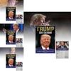 Charming Trumpinator Wall Calendar 2025 A4 Paper Perfect For Parties And Holiday Celebrations