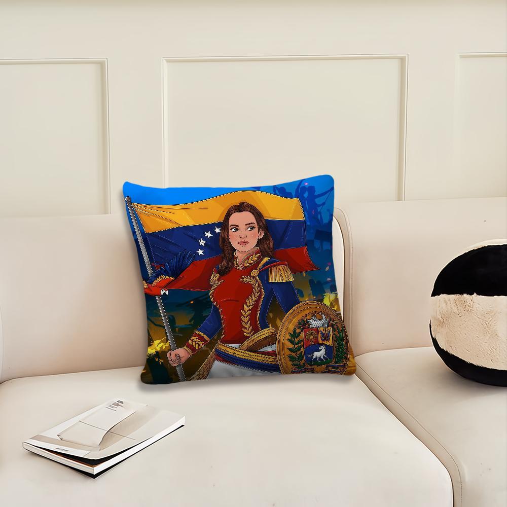 Estetyczna Sztuka Wenezuela poszewka na poduszkę Poszewka Dekoracja Pokój Dom Sofa salon Biuro Samochód Nordycka Prostota