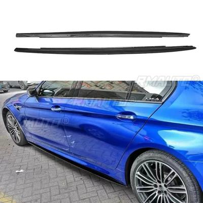 Para BMW Serie 5 G30 eje estándar 2017-2023 Labio Spoiler Difusor Protector de Falda Lateral de Coche Divisor de Falda Lateral de Coche Accesorios para Coche