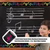 Musical Notes Bulletin Border Trim Scalloped Border Trim Black Waves Classroom Borders Border Sticker School Supplies