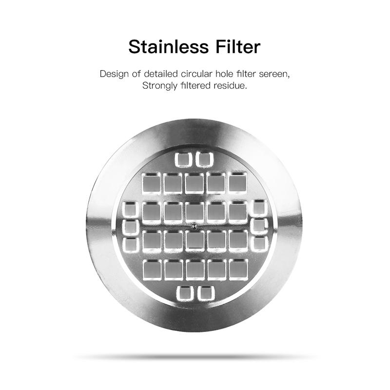 Cápsulas de Café Reutilizáveis iCafilas Moedor de Café de Aço Inoxidável Para Máquina Nespresso Porta-Filtro Recarregável Pods
