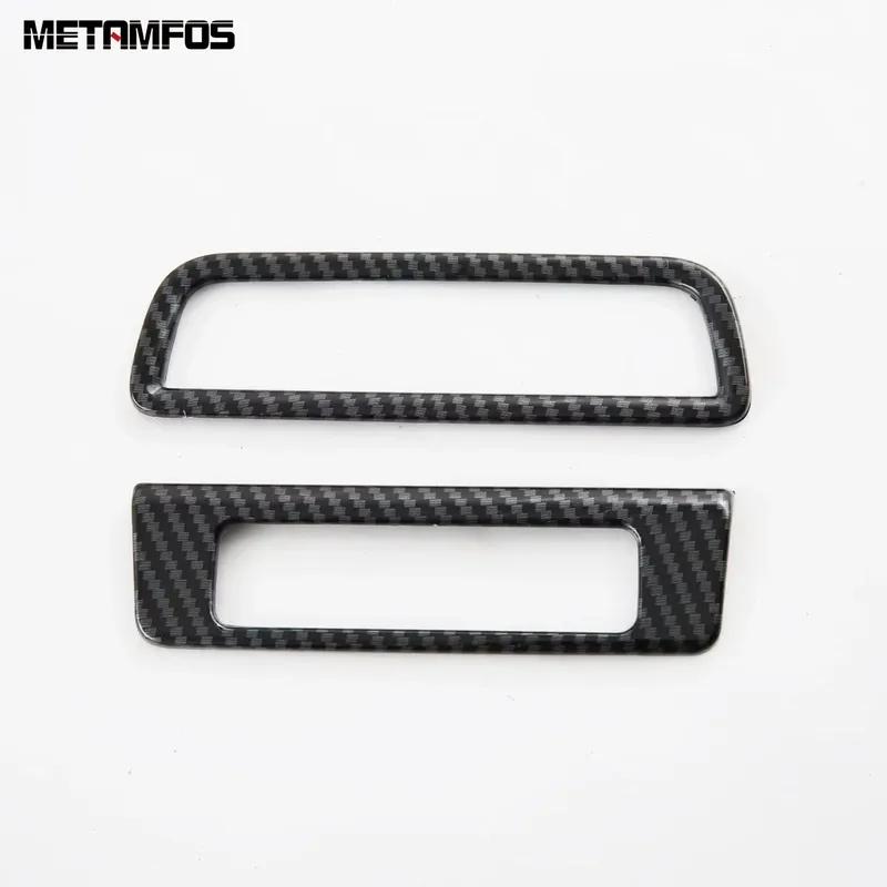 Interior Accessories For Mazda CX-50 CX50  2024 2025 2026 Carbon Fiber Head Light Lamp Adjustment Switch Panel Cover Trim