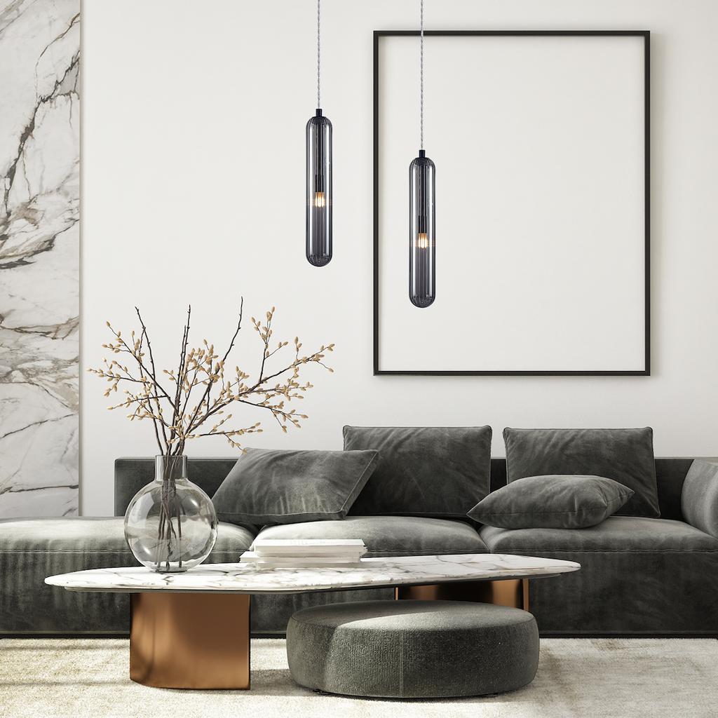 Lampa Wisząca Pax 1 G9 Czarny Milagro Ml0337