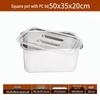 Shengjia Stainless Steel Commercial Food Pan with Lid